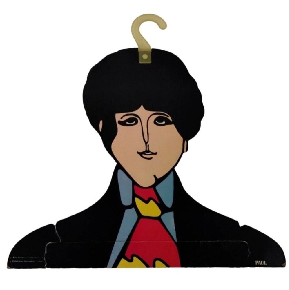 Heinz Edelmann The Beatles Paul McCartney Yellow Submarine Clothing Hanger 1968